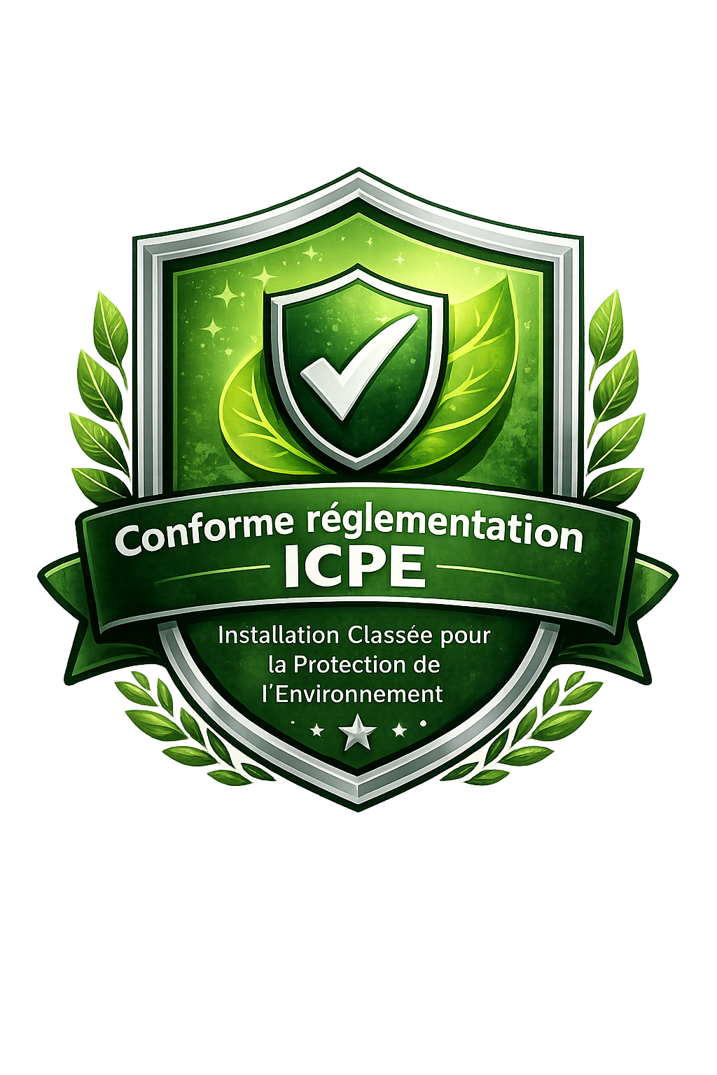 Logo ICPE - Installation Classée pour la Protection de l’Environnement